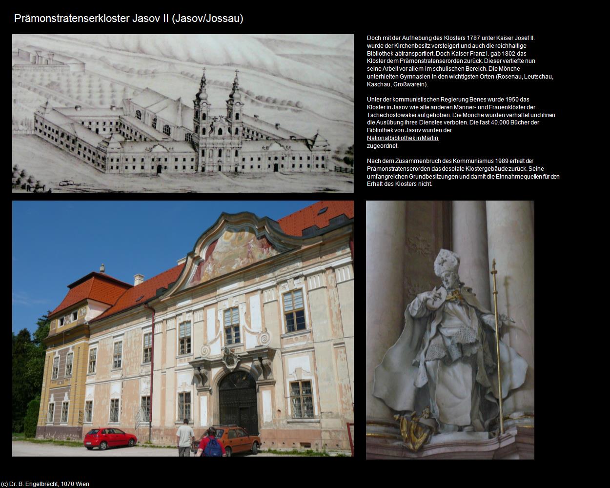 Prämonstratenserkloster Jasov II (Jasov/Jossau) in SLOWAKEI(c)B.Engelbrecht