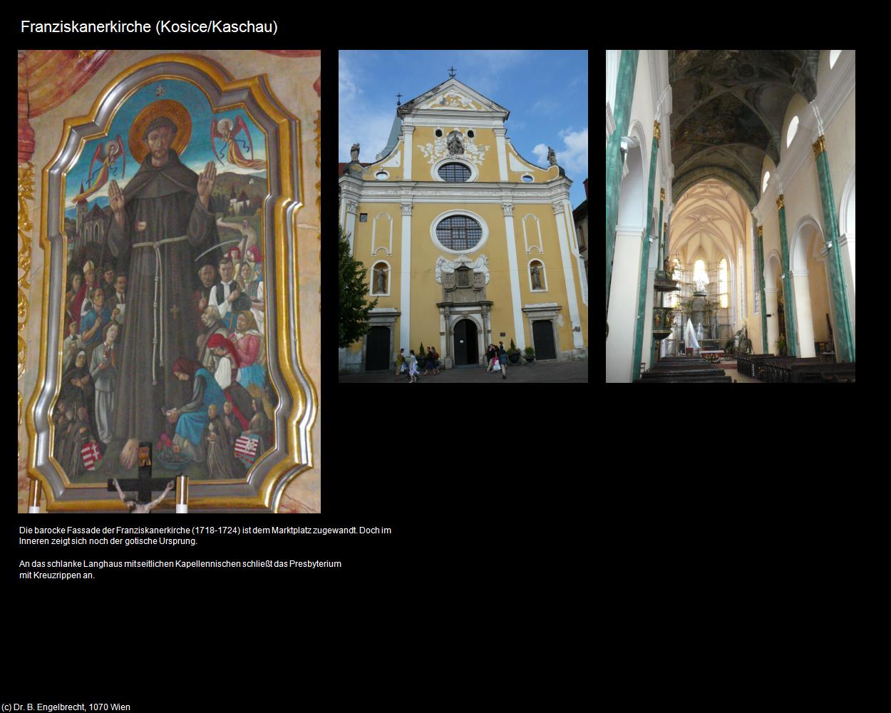 Franziskanerkirche (Kosice/Kaschau) in SLOWAKEI
