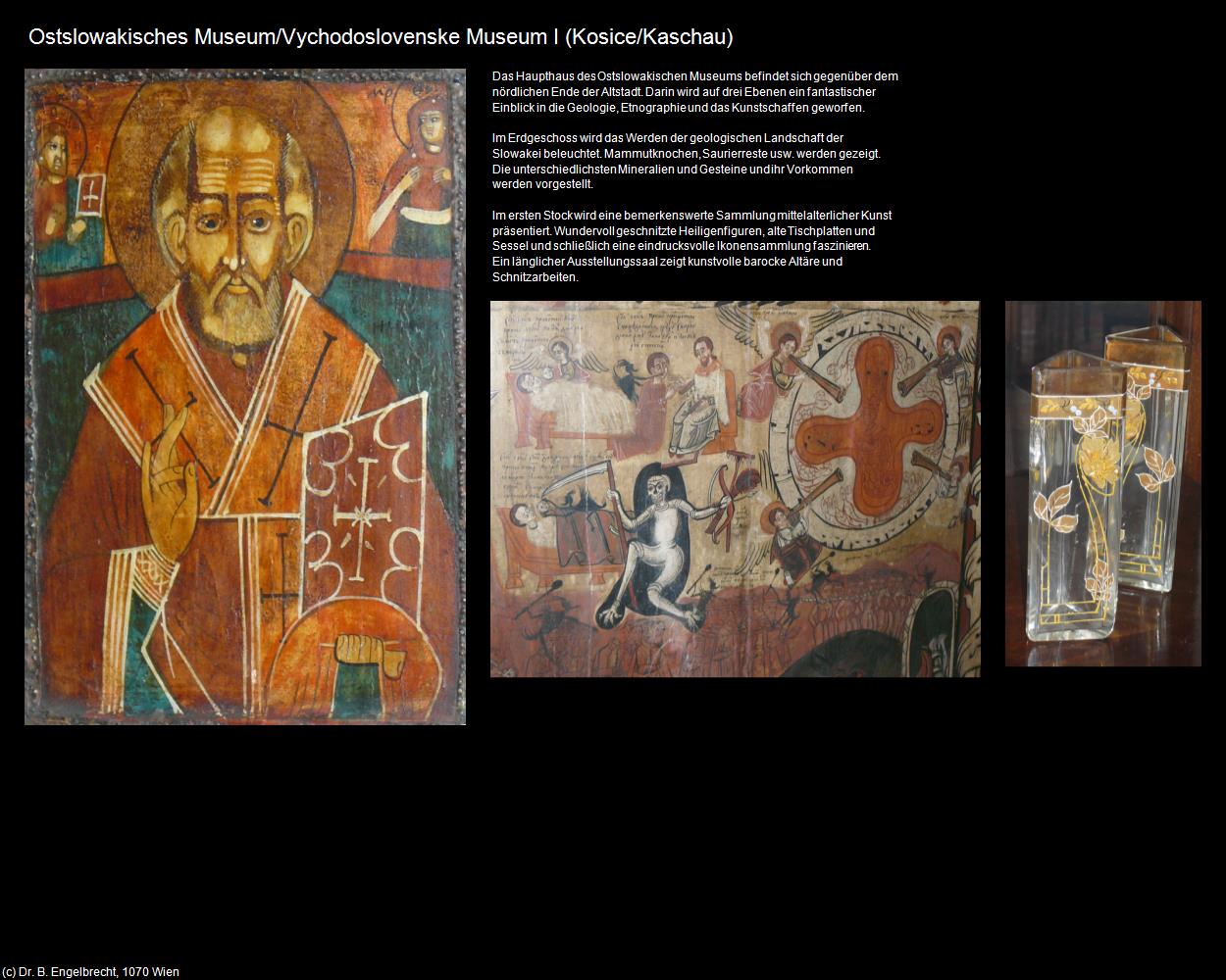 Ostslowakisches Museum I  (Kosice/Kaschau) in SLOWAKEI