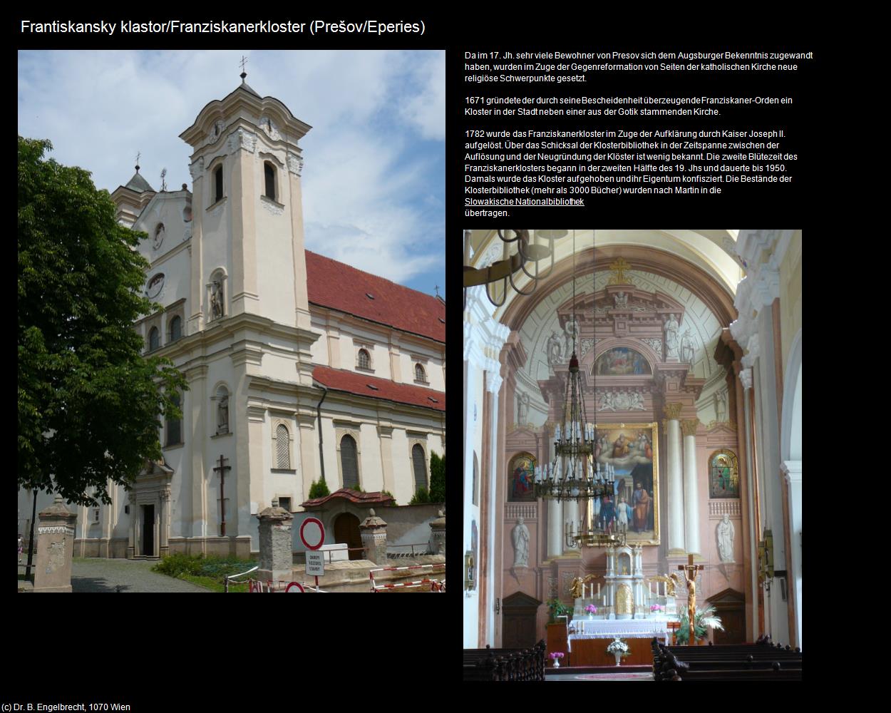 Franziskanerkloster (Prešov/Eperies) in SLOWAKEI(c)B.Engelbrecht