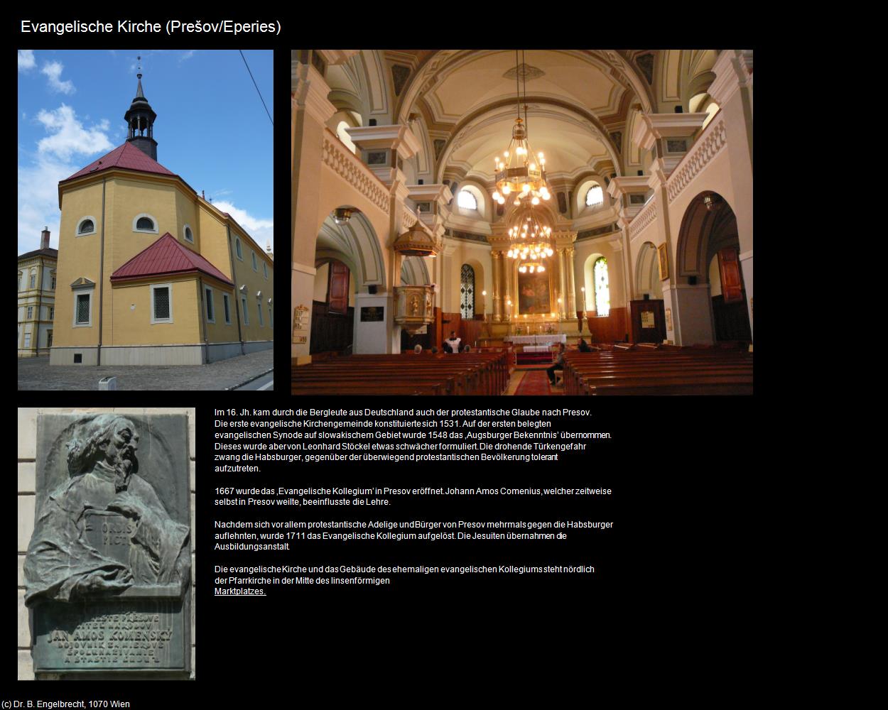 Evangelische Kirche (Prešov/Eperies) in SLOWAKEI(c)B.Engelbrecht