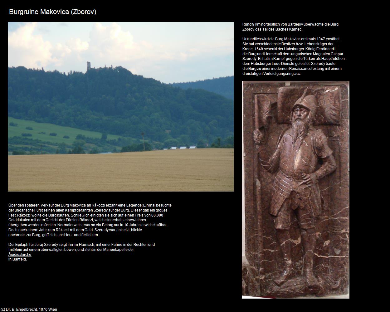 Burgruine Makovica (Zborov) in SLOWAKEI(c)B.Engelbrecht
