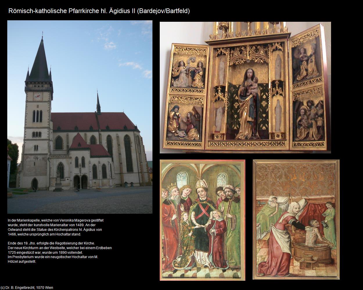 Rk. Pfk. hl. Ägidius II (Bardejov/Bartfeld) in SLOWAKEI