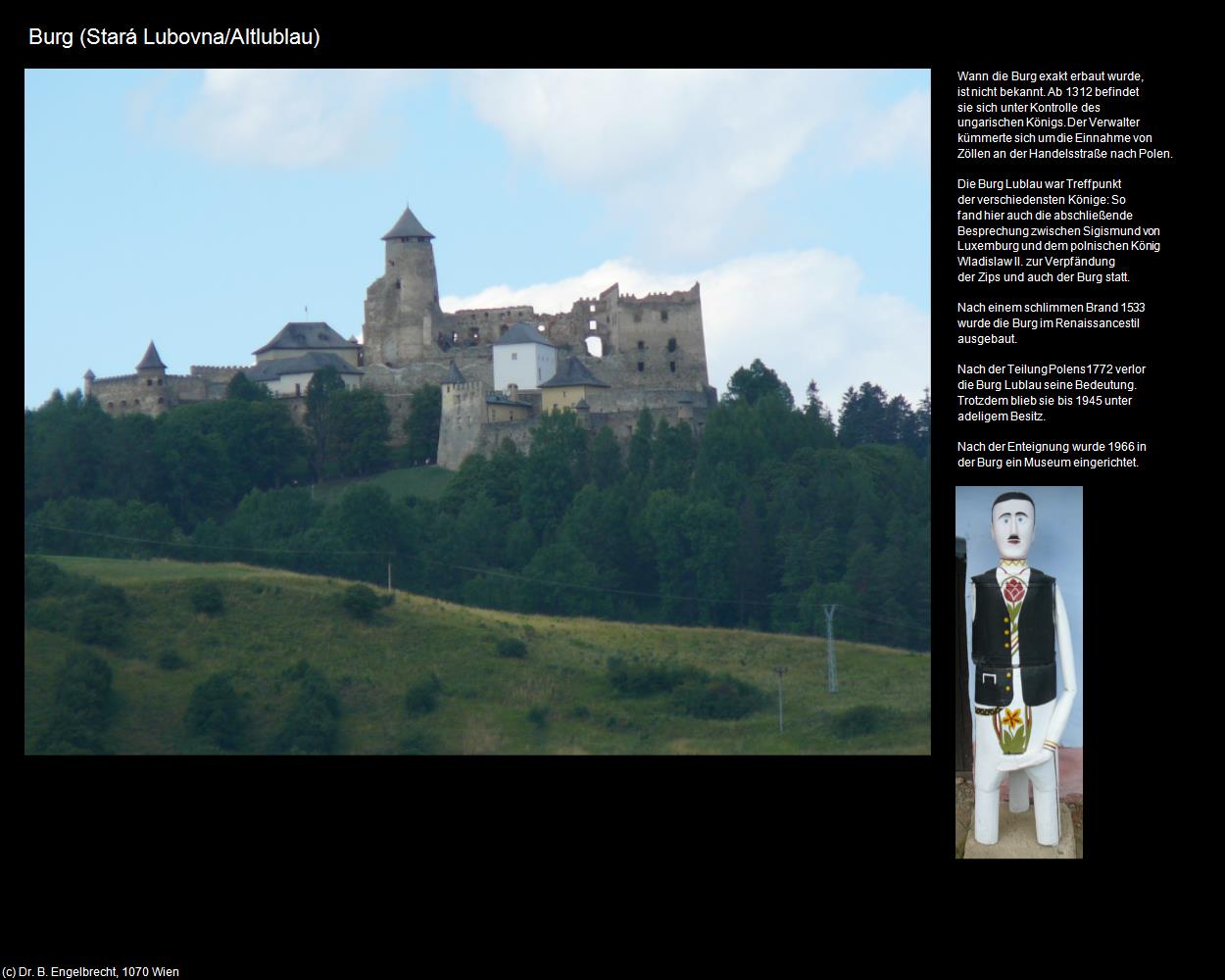Burg (Stará Lubovna/Altlublau) in SLOWAKEI
