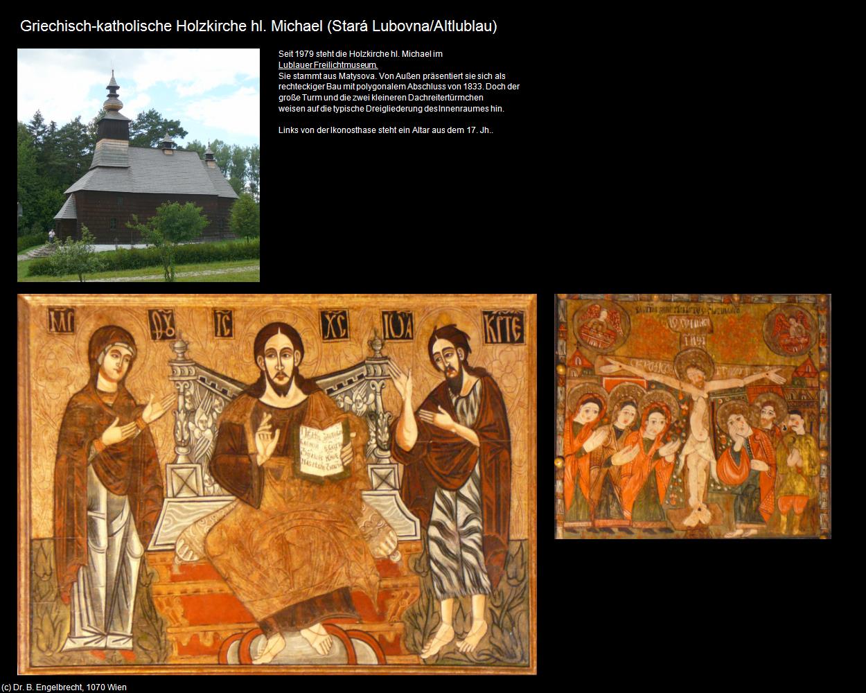 Gk. Holzkirche hl. Michael (Stará Lubovna/Altlublau) in SLOWAKEI(c)B.Engelbrecht