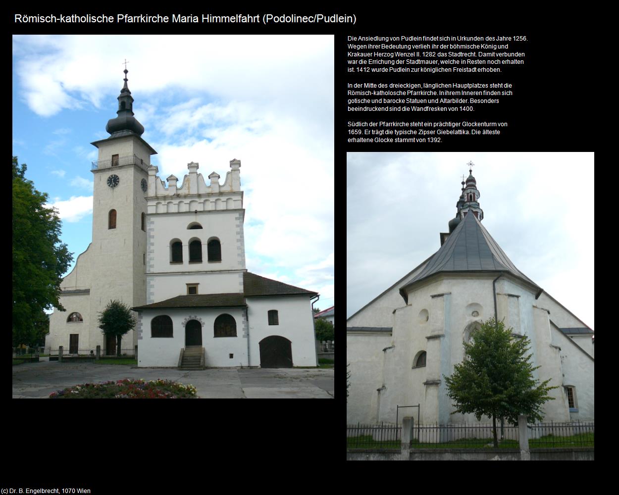 Rk. Pfk. Maria Himmelfahrt  (Podolinec/Pudlein) in SLOWAKEI