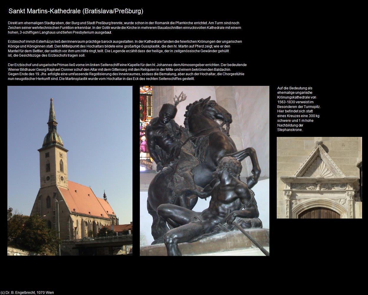 Sankt Martins-Kathedrale (Bratislava/Preßburg ) in SLOWAKEI