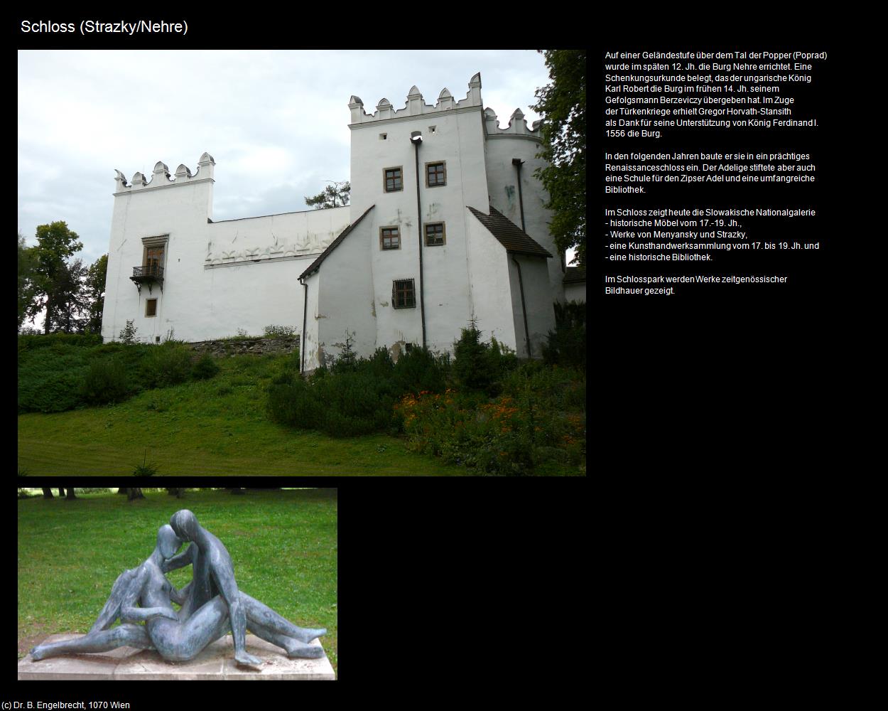 Schloss (Strazky/Nehre) (Spissky Bela/Zipser Bela) in SLOWAKEI