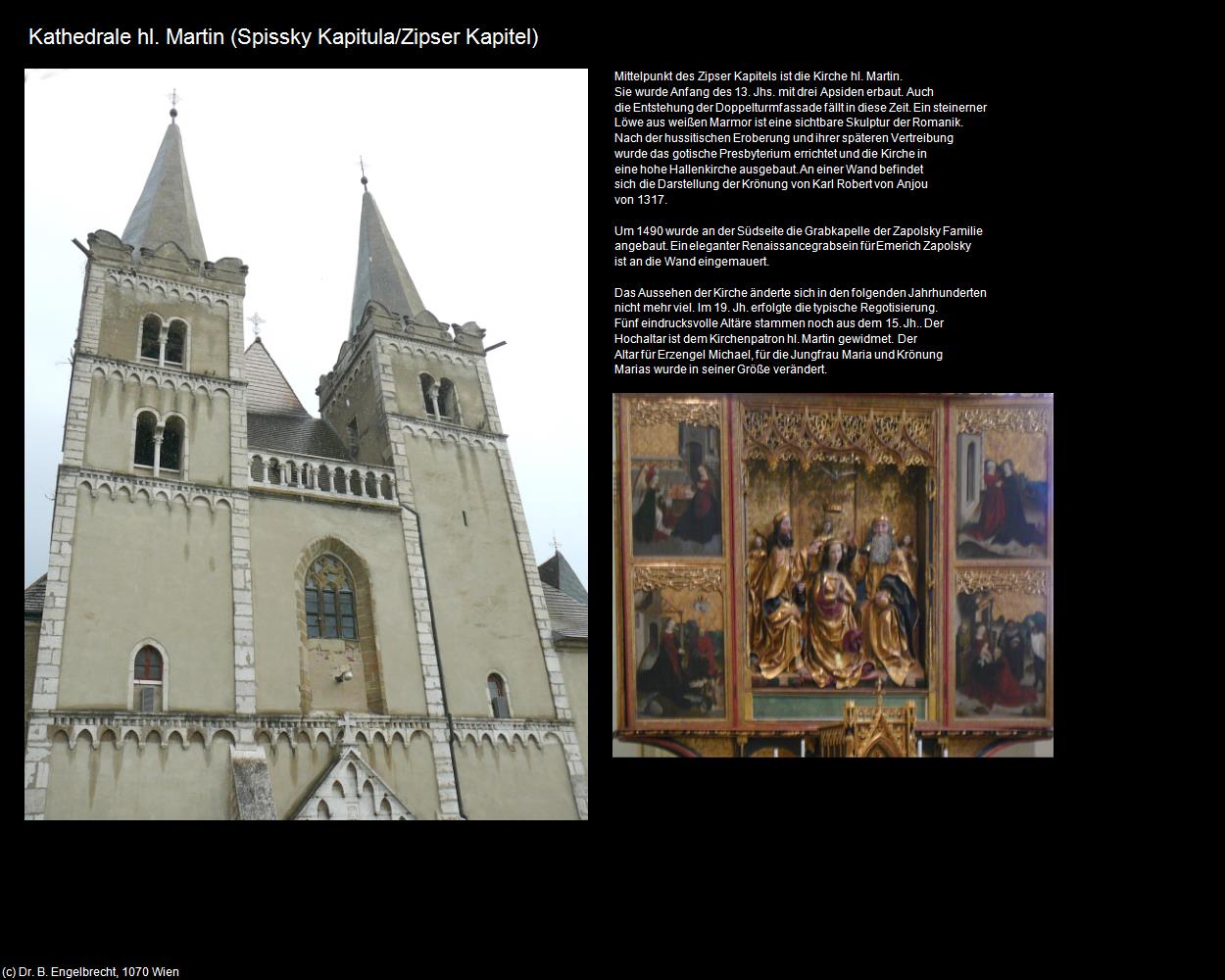 Kathedrale hl. Martin (Spissky Kapitula/Zipser Kapitel) in SLOWAKEI