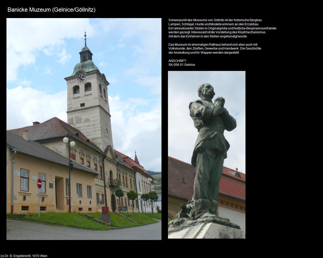 Banicke Muzeum (Gelnice/Göllnitz) in SLOWAKEI