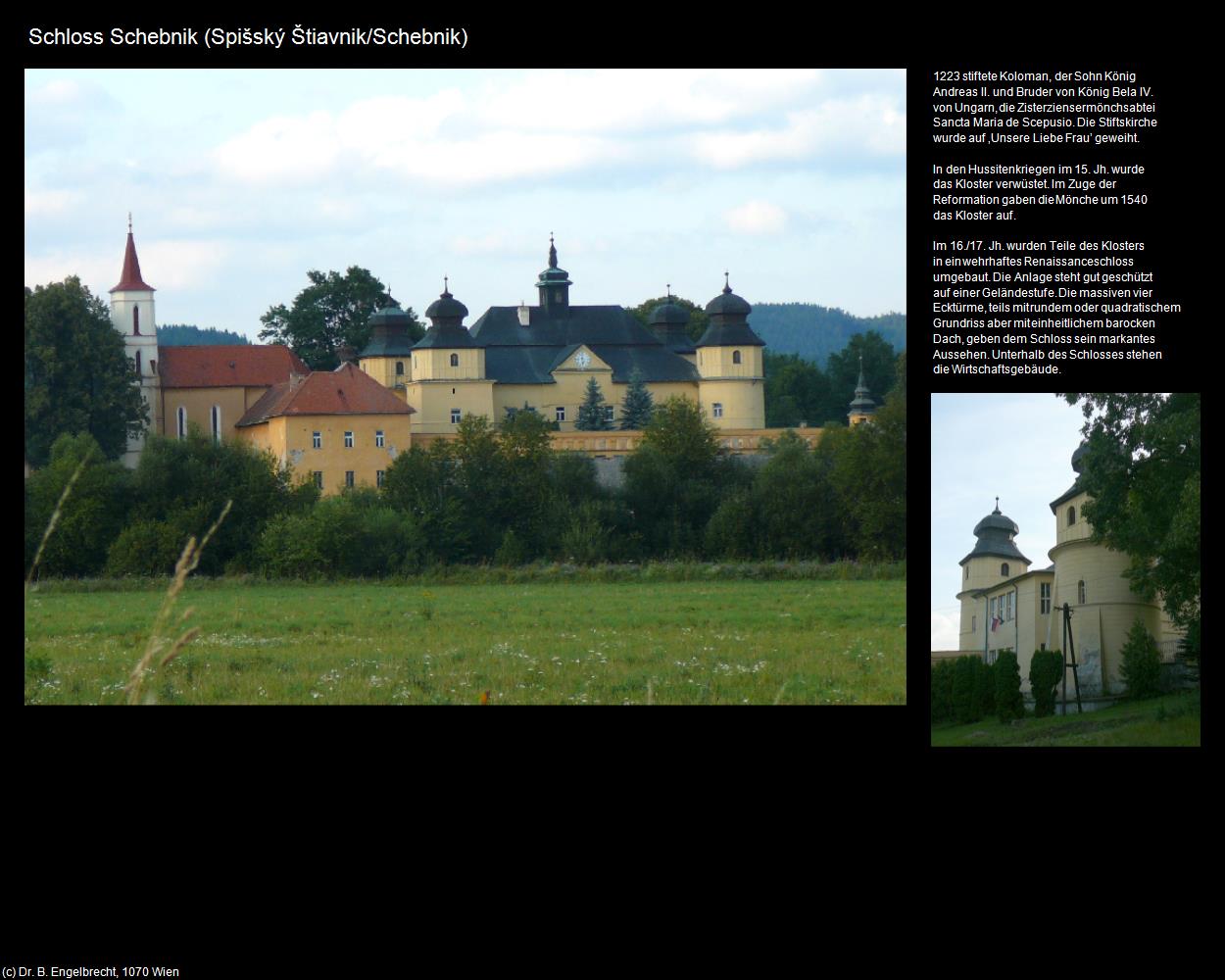 Schloss Schebnik (Spišsk Štiavnik|Schebnik) in SLOWAKEI