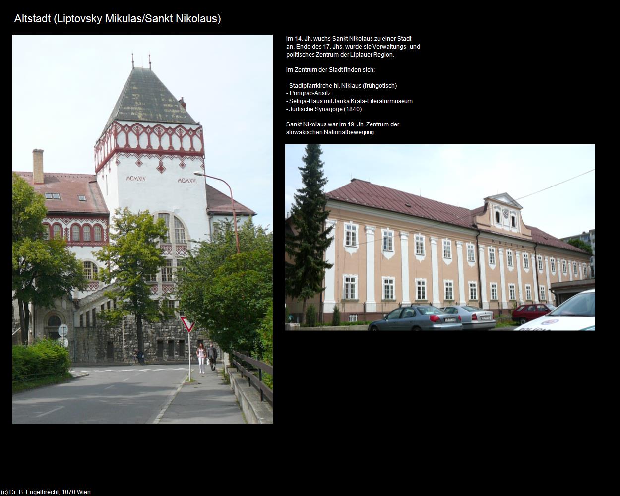 Altstadt (Liptovsky Mikulas/Sankt Nikolaus) in SLOWAKEI