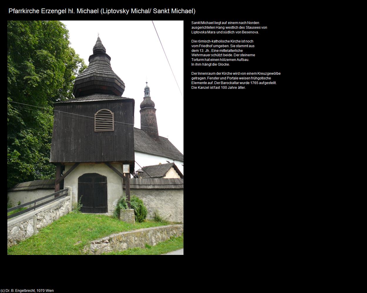 Pfk. Erzengel hl. Michael (Liptovsky Michal/ Sankt Michael) in SLOWAKEI