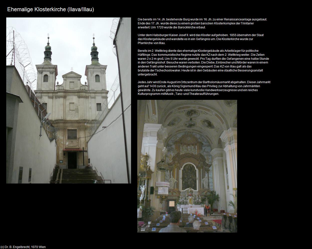 Ehem. Klosterkirche (Ilava/Illau) in SLOWAKEI