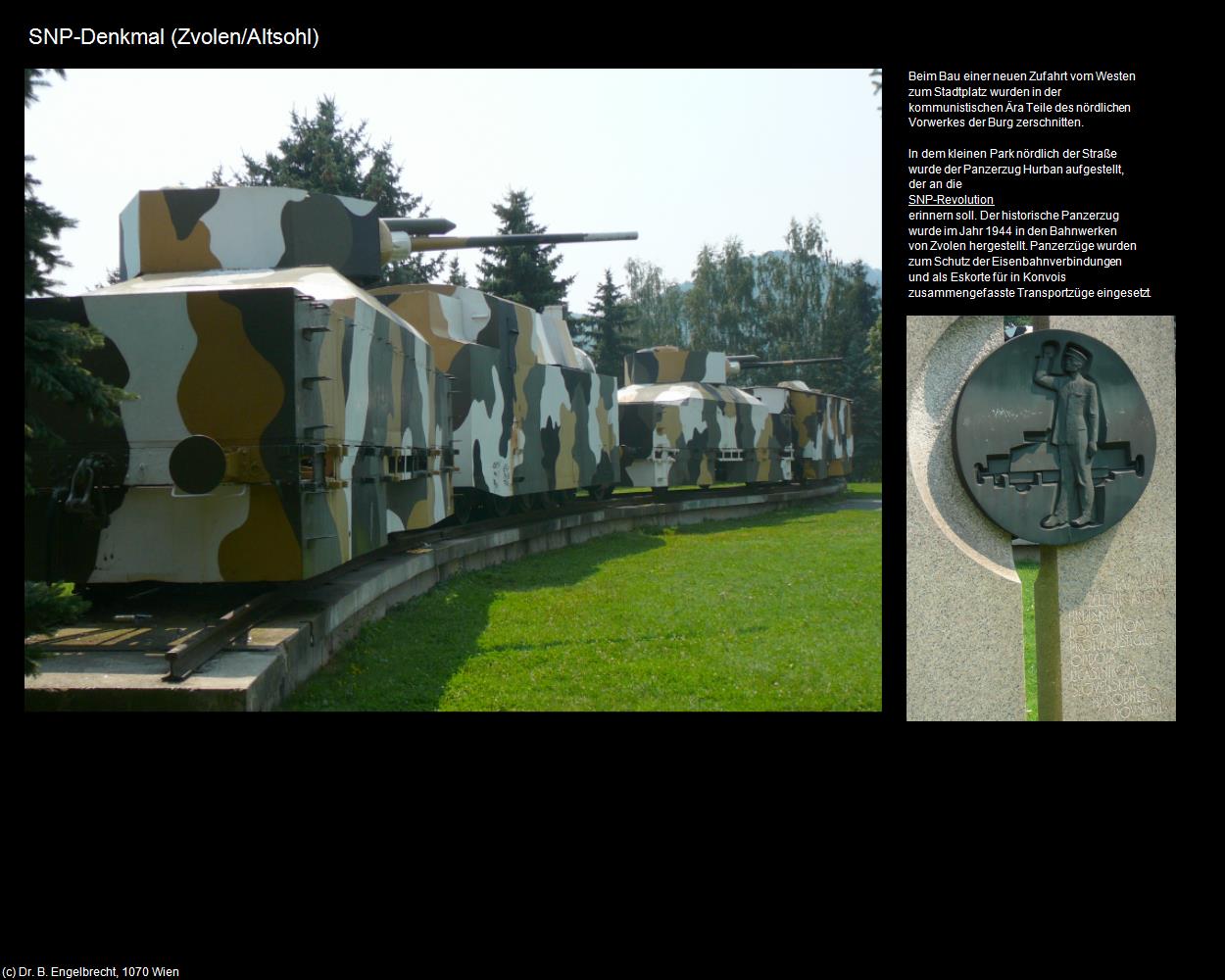 SNP-Denkmal (Zvolen/Altsohl) in SLOWAKEI(c)B.Engelbrecht