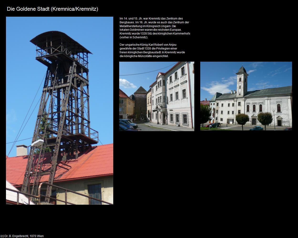 Die Goldene Stadt (Kremnica/Kremnitz) in SLOWAKEI