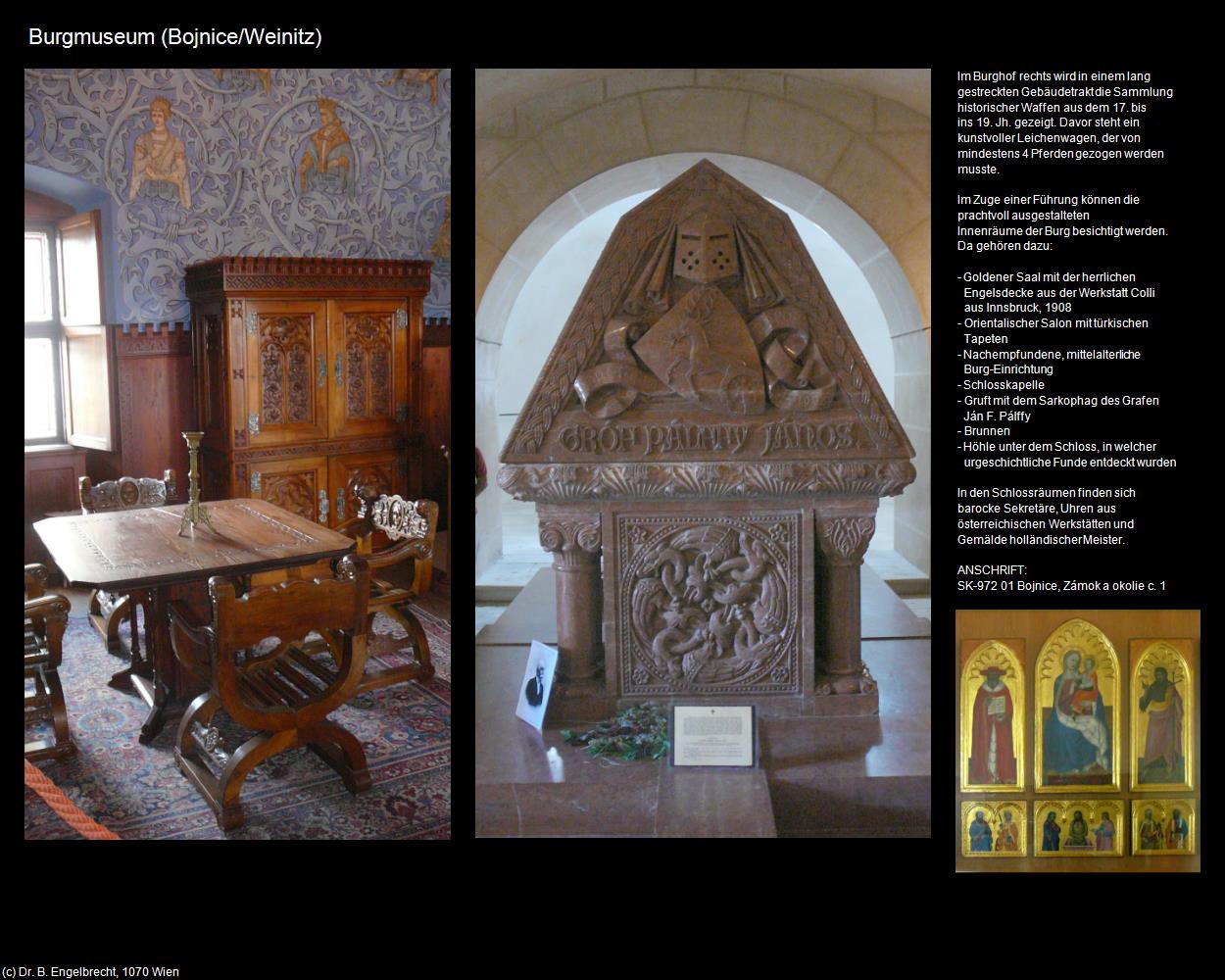Burgmuseum (Bojnice/Weinitz) in SLOWAKEI