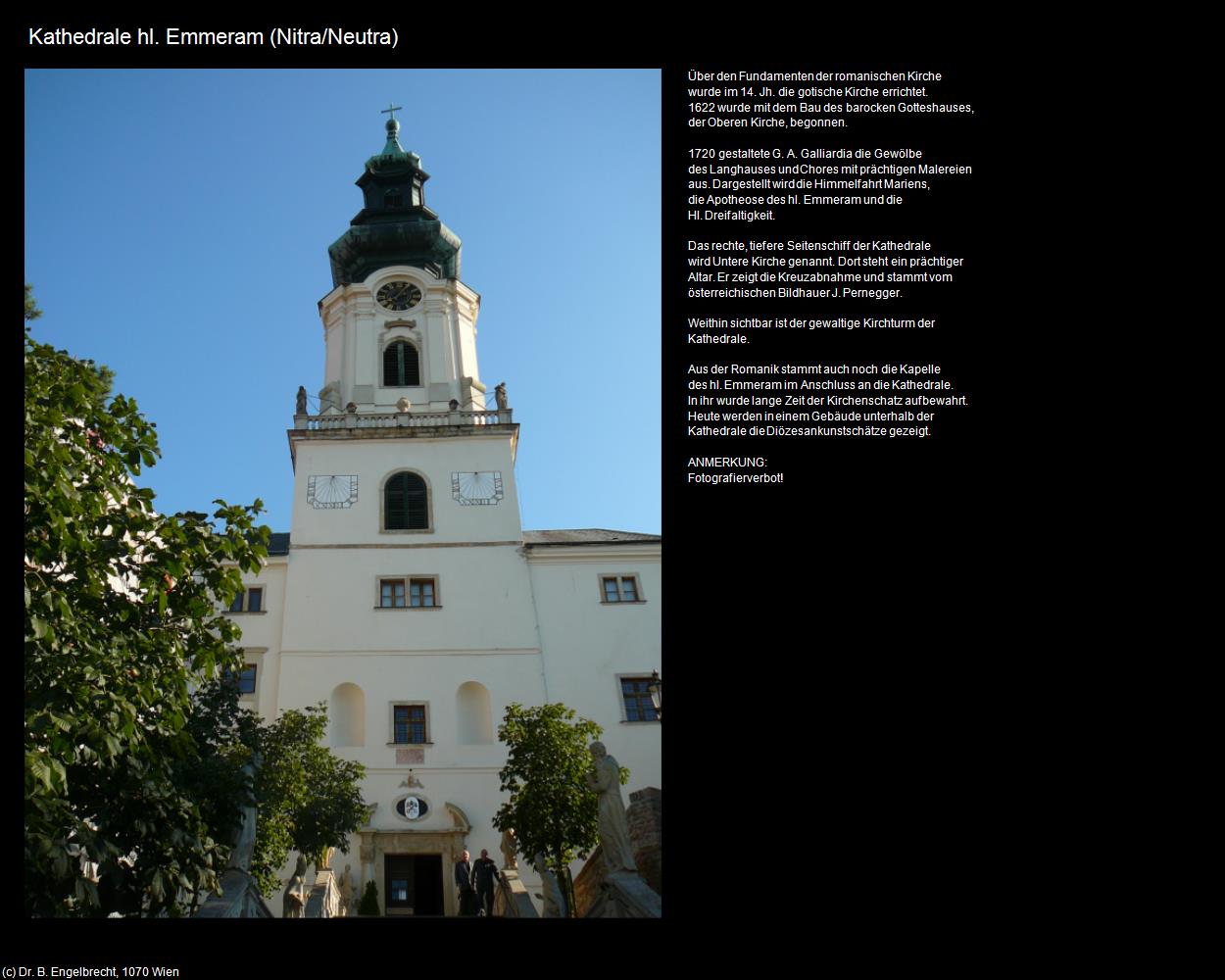 Kathedrale hl. Emmeram (Nitra/Neutra) in SLOWAKEI