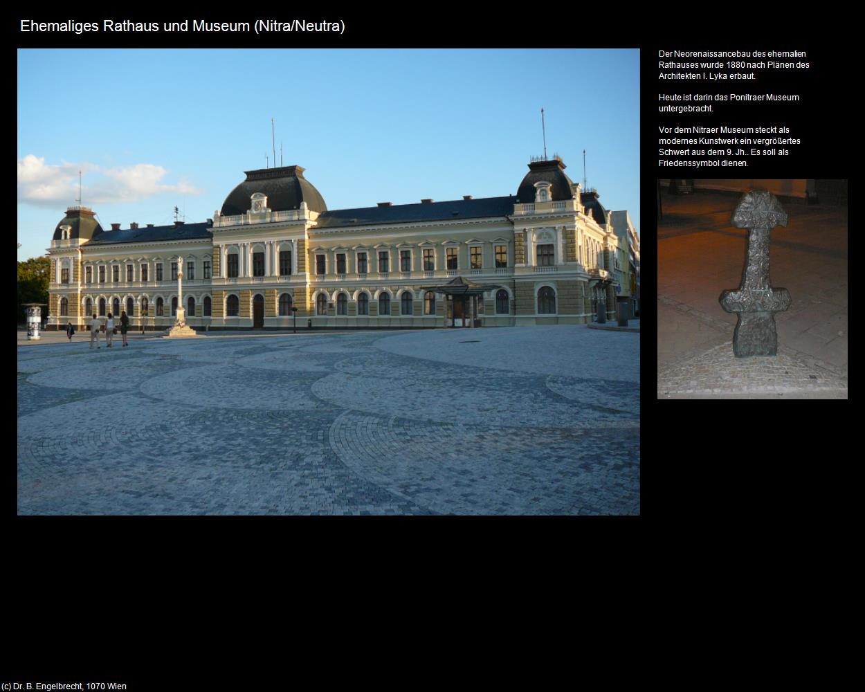 Ehemaliges Rathaus und Museum  (Nitra/Neutra) in SLOWAKEI