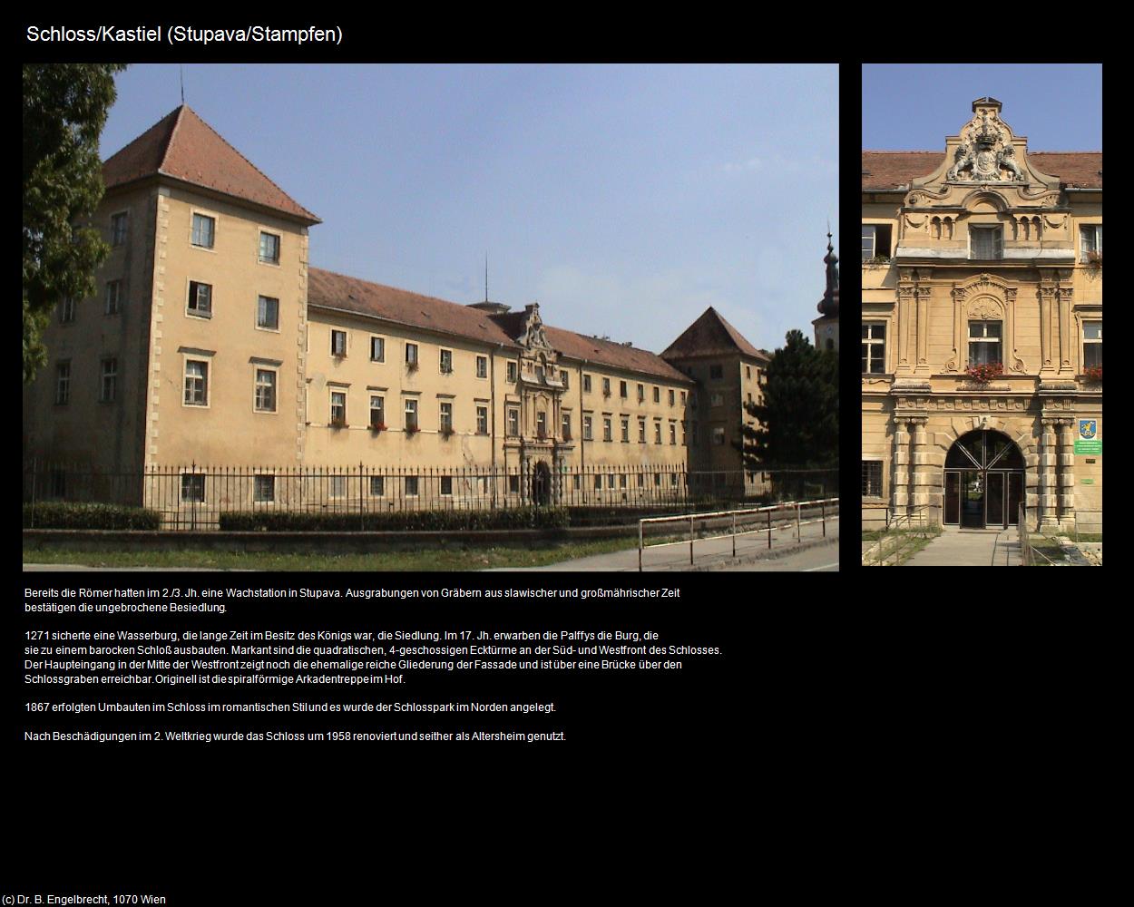 Schloss/Kastiel (Stupava/Stampfen) in SLOWAKEI