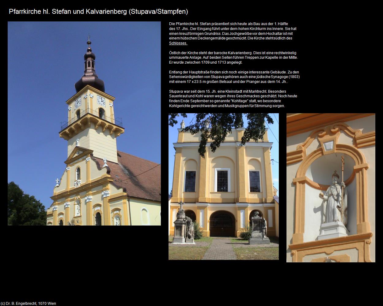 Pfk. hl. Stefan und Kalvarienberg (Stupava/Stampfen) in SLOWAKEI(c)B.Engelbrecht