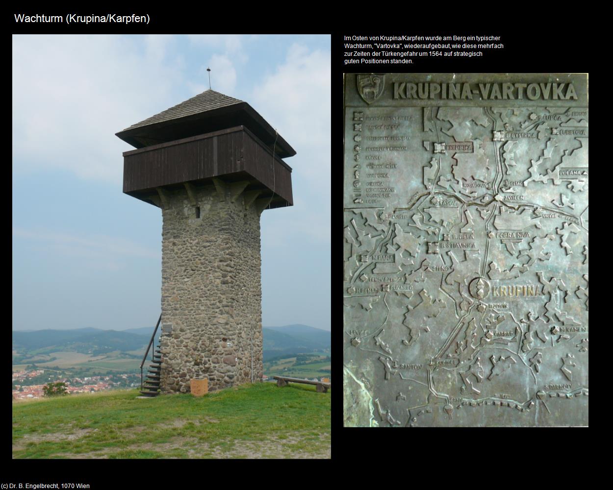 Wachturm (Krupina/Karpfen) in SLOWAKEI