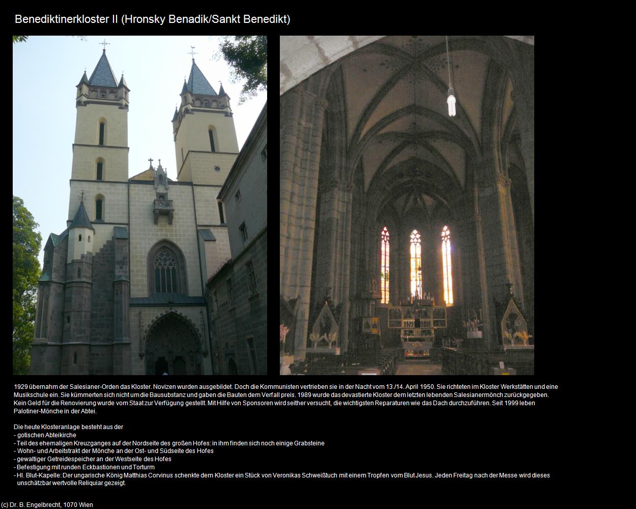 Benediktinerkloster II (Hronsky Benadik/Sankt Benedikt) in SLOWAKEI