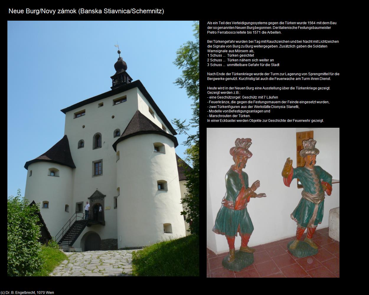 Neue Burg (Banska Stiavnica/Schemnitz) in SLOWAKEI
