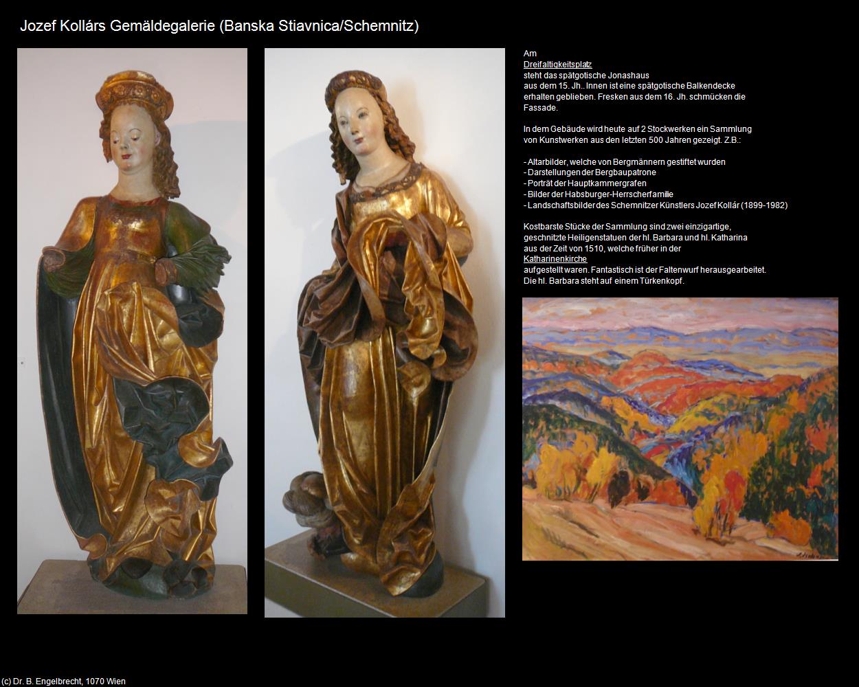 Jozef Kollárs Gemäldegalerie  (Banska Stiavnica/Schemnitz) in SLOWAKEI(c)B.Engelbrecht