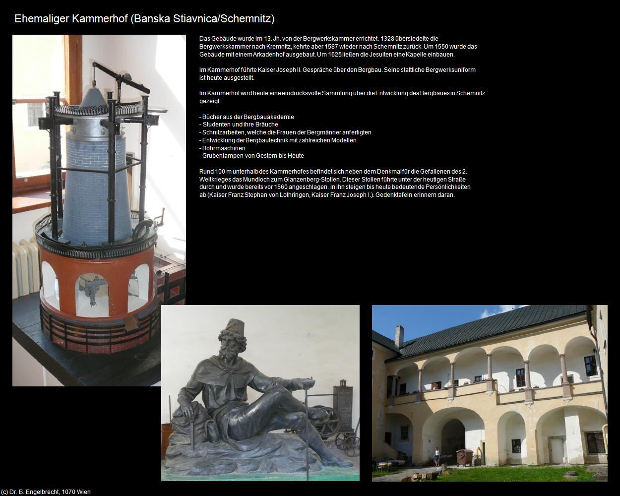 Ehem. Kammerhof  (Banska Stiavnica/Schemnitz) in SLOWAKEI