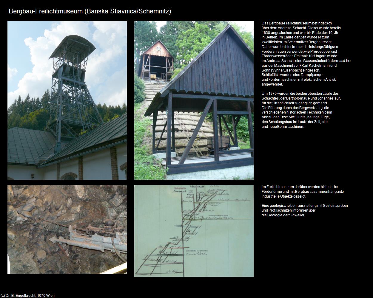 Bergbau-Freilichtmuseum  (Banska Stiavnica/Schemnitz) in SLOWAKEI