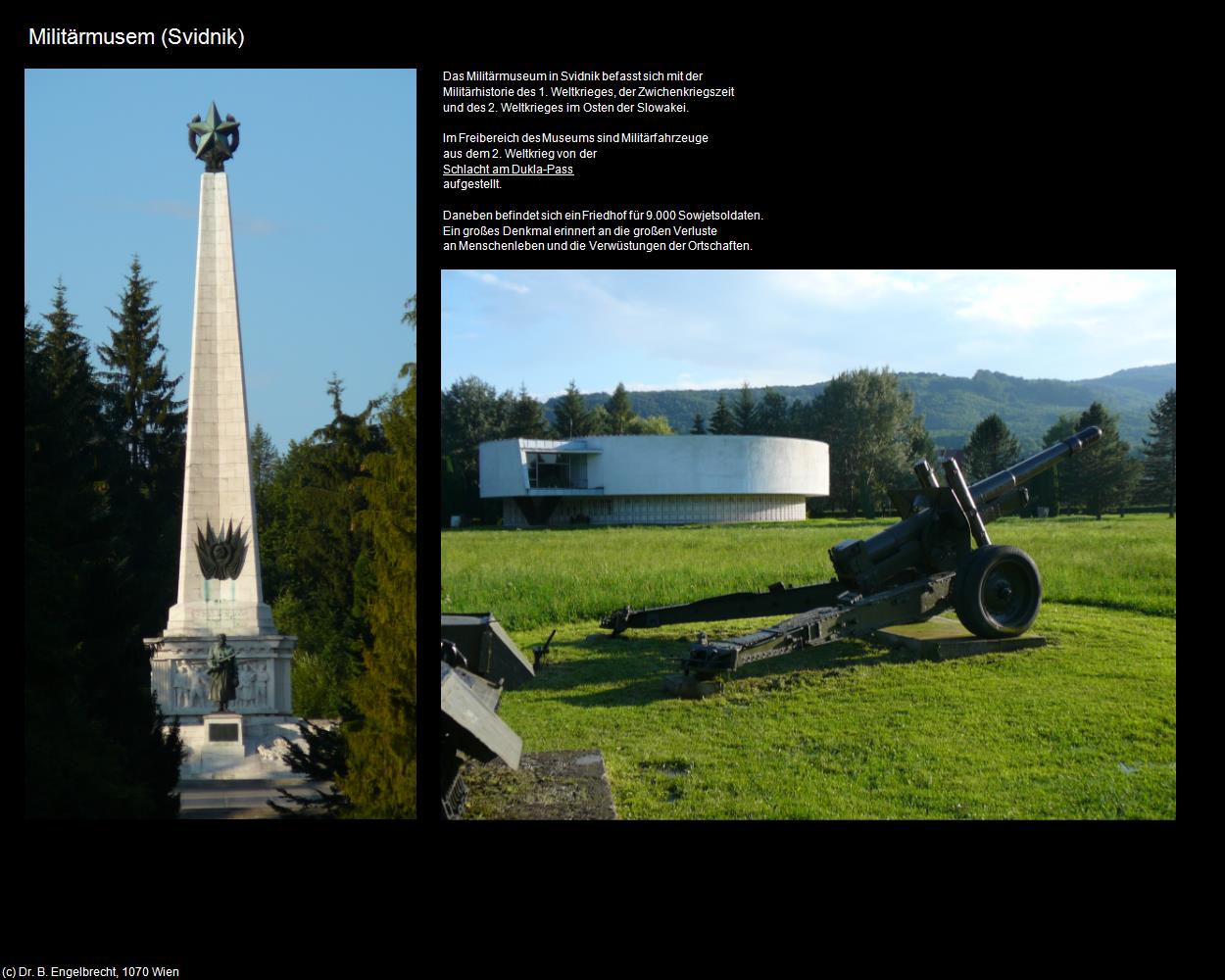 Militärmuseum (Svidnik) in SLOWAKEI(c)B.Engelbrecht