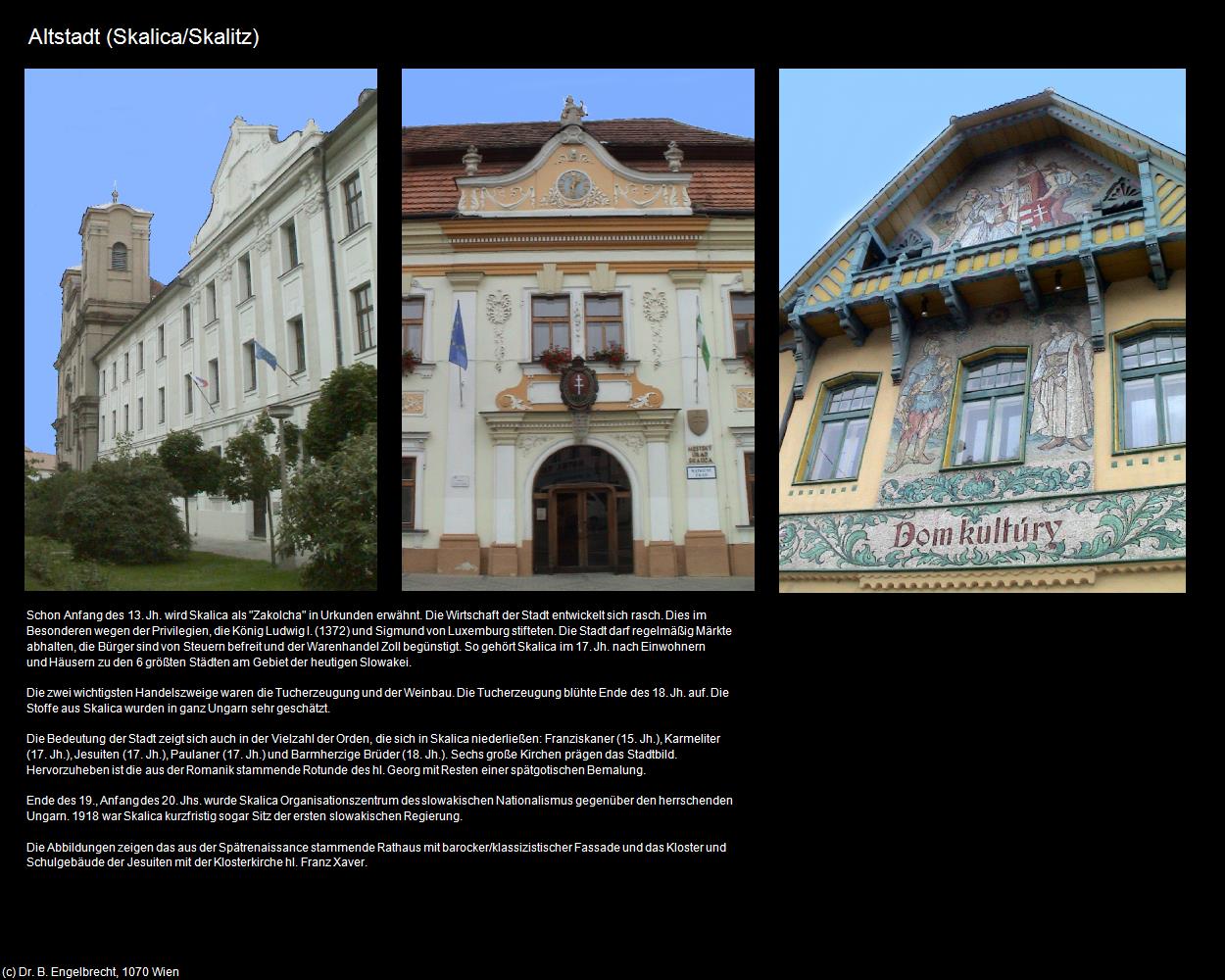 Altstadt (Skalica/Skalitz ) in SLOWAKEI
