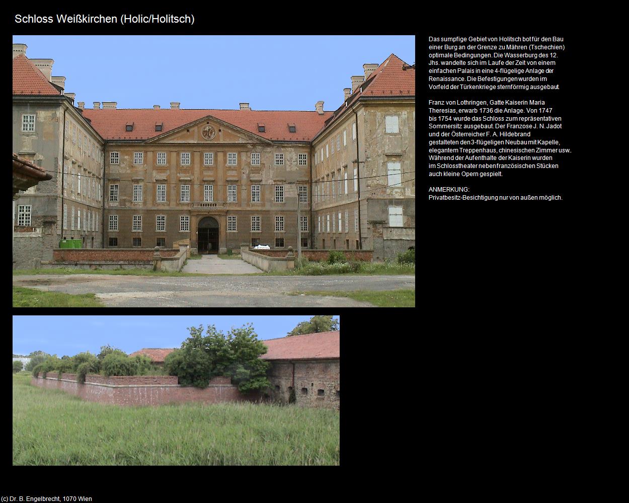 Schloss Weißkirchen (Holic/Holitsch) in SLOWAKEI