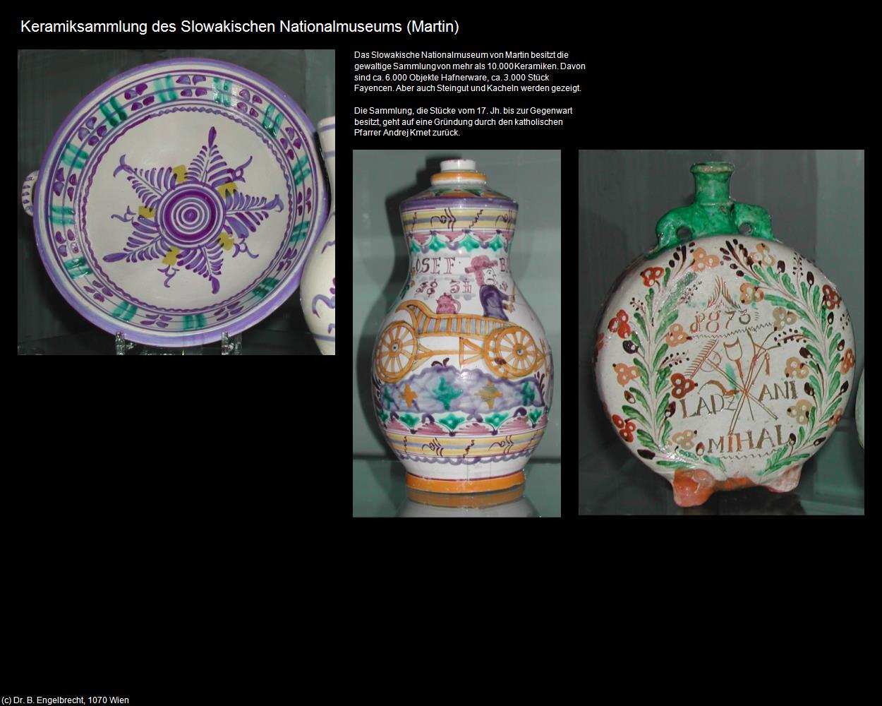 Keramiksammlung (Martin|Sankt Martin) in SLOWAKEI