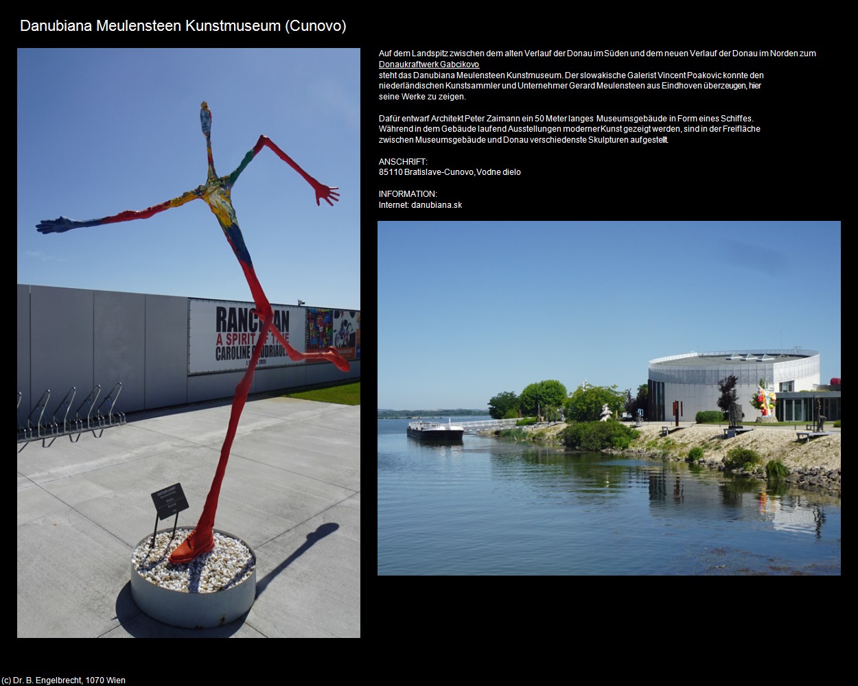 Danubiana Meulensteen Kunstmuseum (Cunovo) (Bratislava/Pozsony/Preßburg ) in Kulturatlas-SLOWAKEI(c)B.Engelbrecht