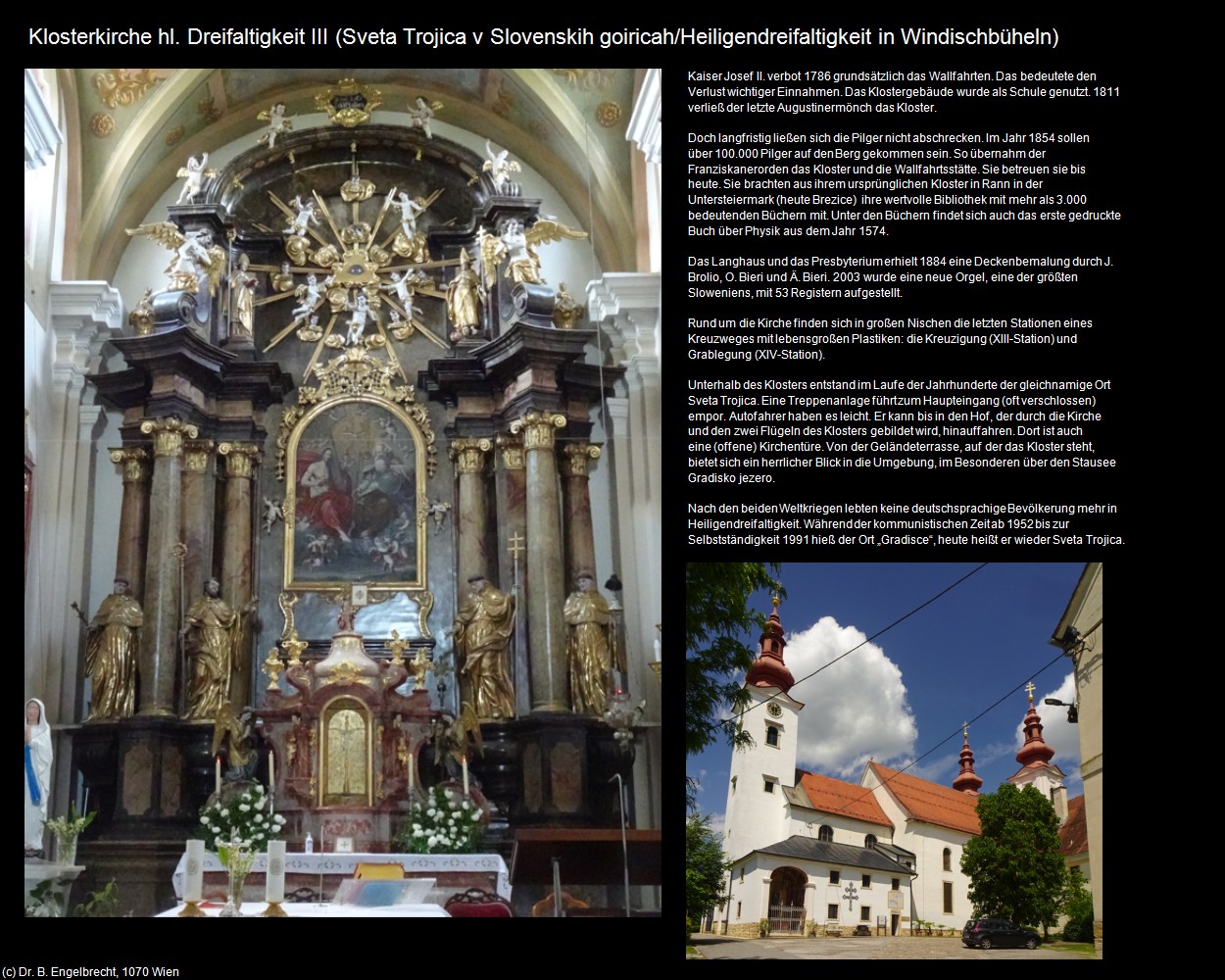 Klosterk. hl. Dreifaltigkeit III (Sveta Trojica/Heiligendreifaltigkeit) in Kulturatlas-SLOWENIEN