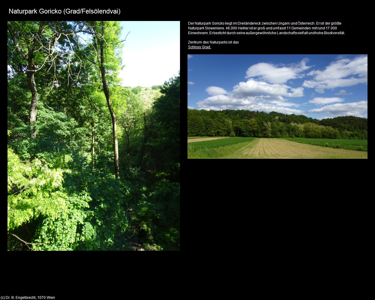 Naturpark Goricko (Grad/Felsölendvai) in Kulturatlas-SLOWENIEN(c)B.Engelbrecht