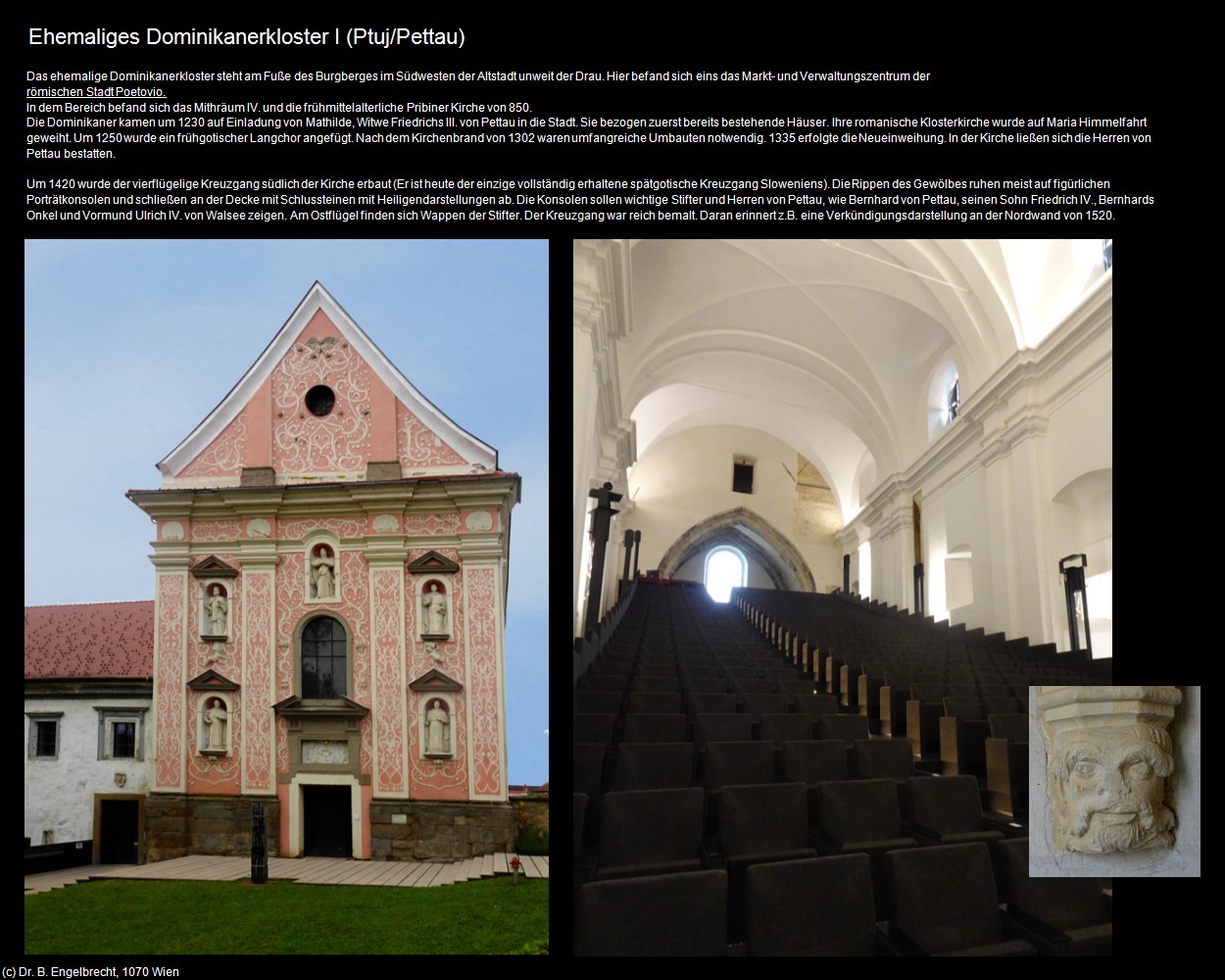 Ehem. Dominikanerkloster I (Ptuj/Pettau) in Kulturatlas-SLOWENIEN(c)B.Engelbrecht