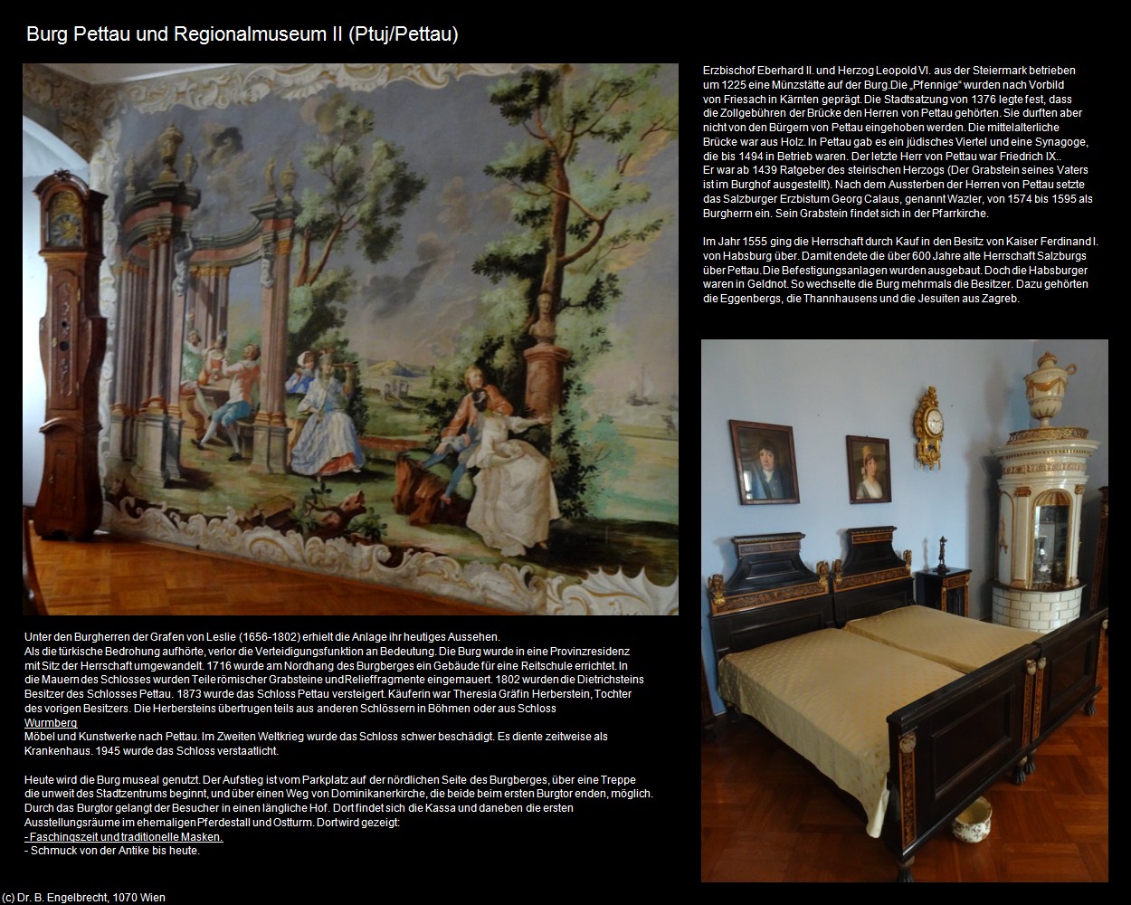 Burg Pettau und Regionalmuseum II (Ptuj/Pettau) in Kulturatlas-SLOWENIEN(c)B.Engelbrecht