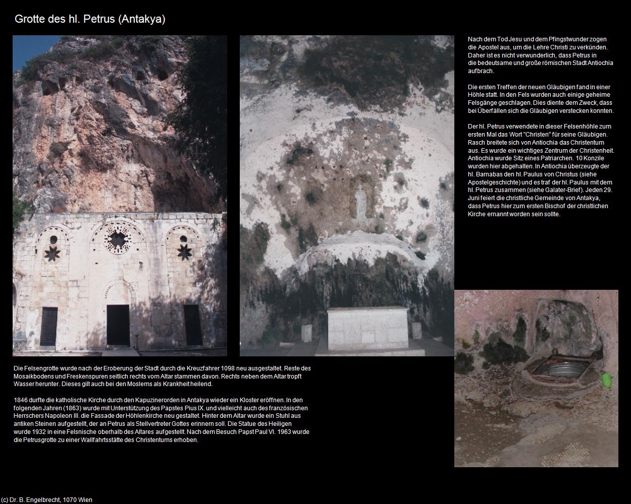 Grotte des hl. Petrus (Antakya) in TÜRKEI