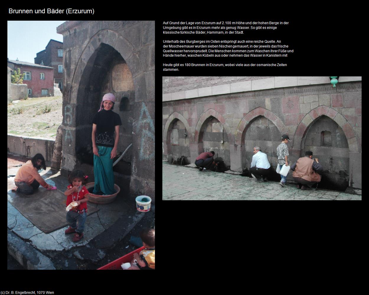 Brunnen und Bäder (Erzurum) in TÜRKEI