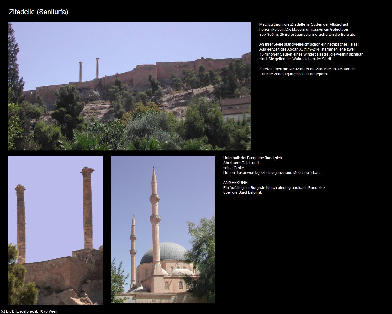 Zitadelle (Sanliurfa) in TÜRKEI(c)B.Engelbrecht