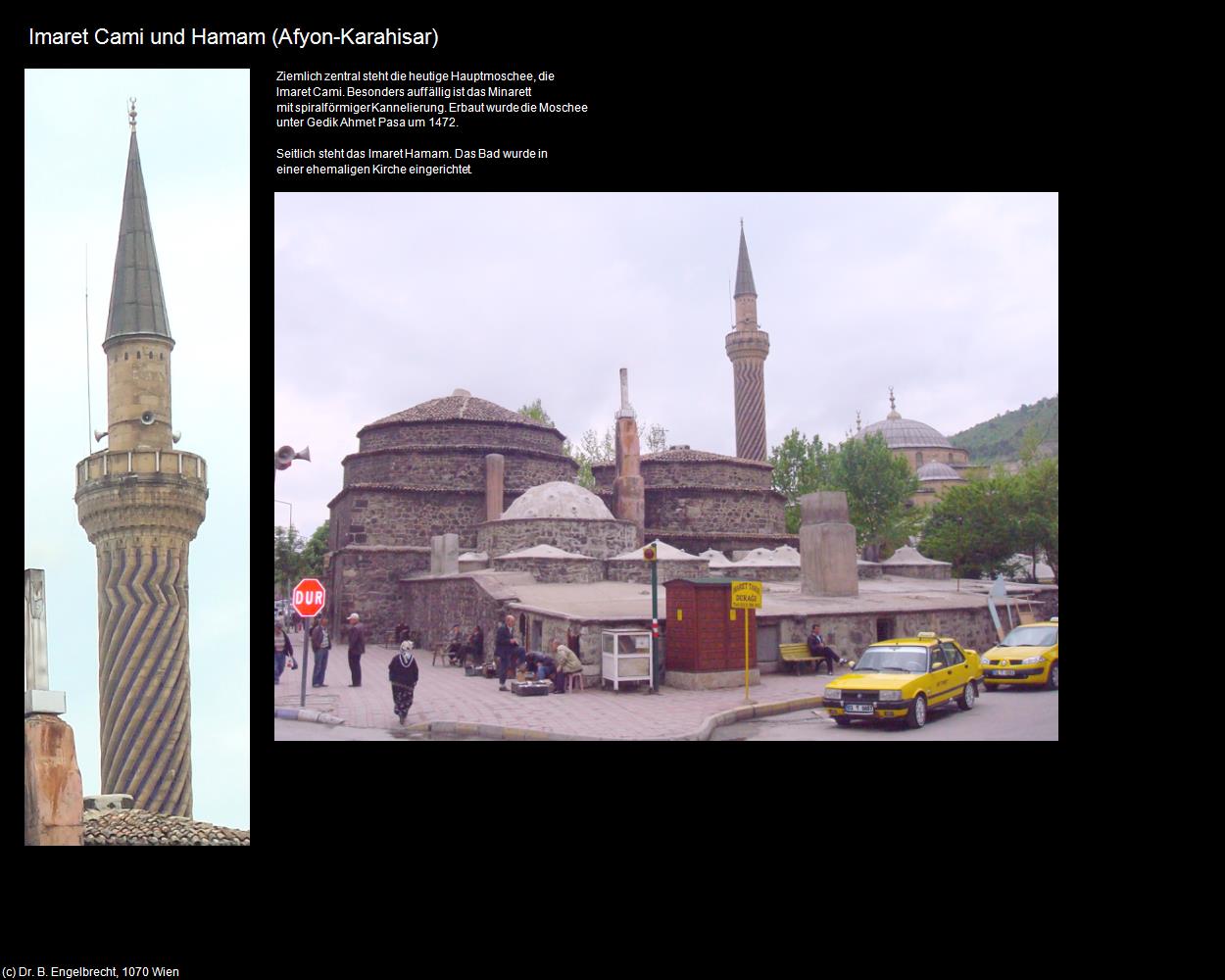 Imaret Cami und Hamam (Afyon-Karahisar) in TÜRKEI