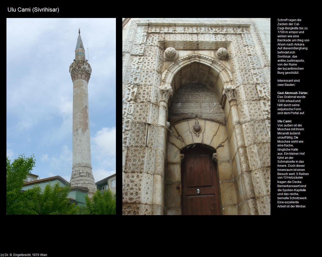 Ulu Cami (Sivrihisar) in TÜRKEI