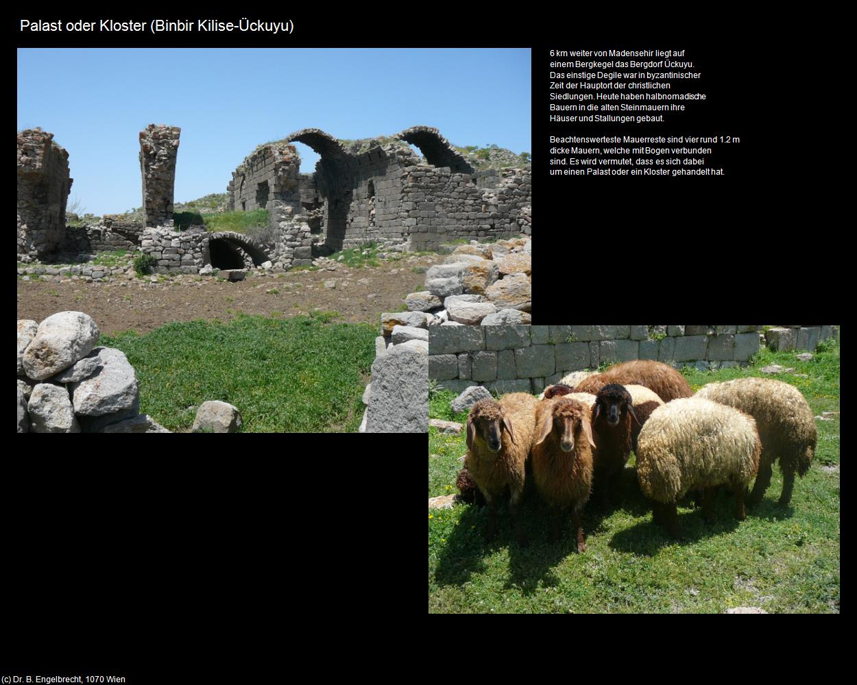 Palast oder Kloster (Ückuyu) (Binbir Kilise) in TÜRKEI