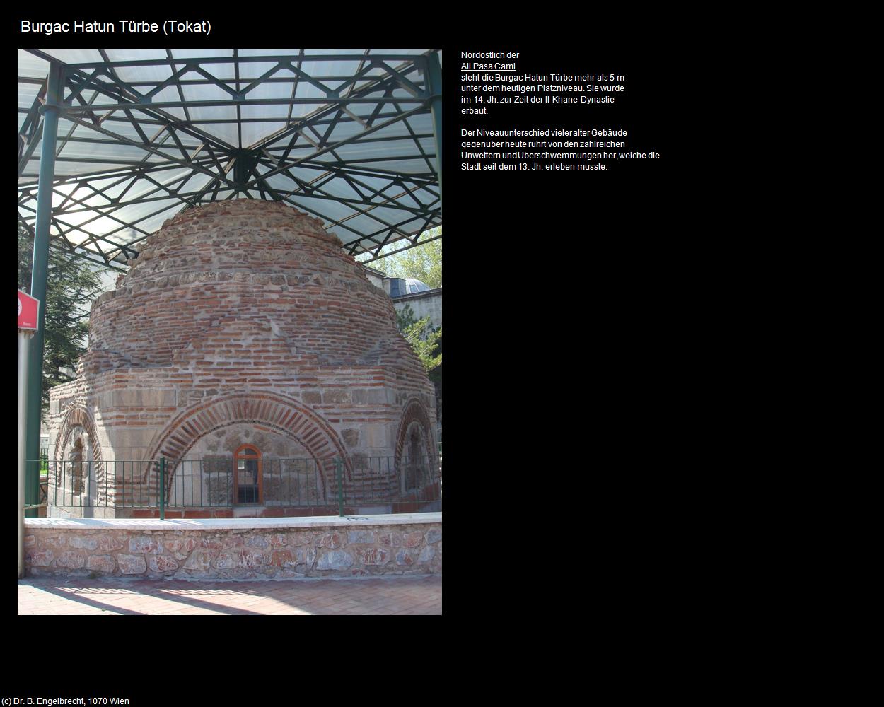Burgac Hatun Türbesi (Tokat) in TÜRKEI(c)B.Engelbrecht