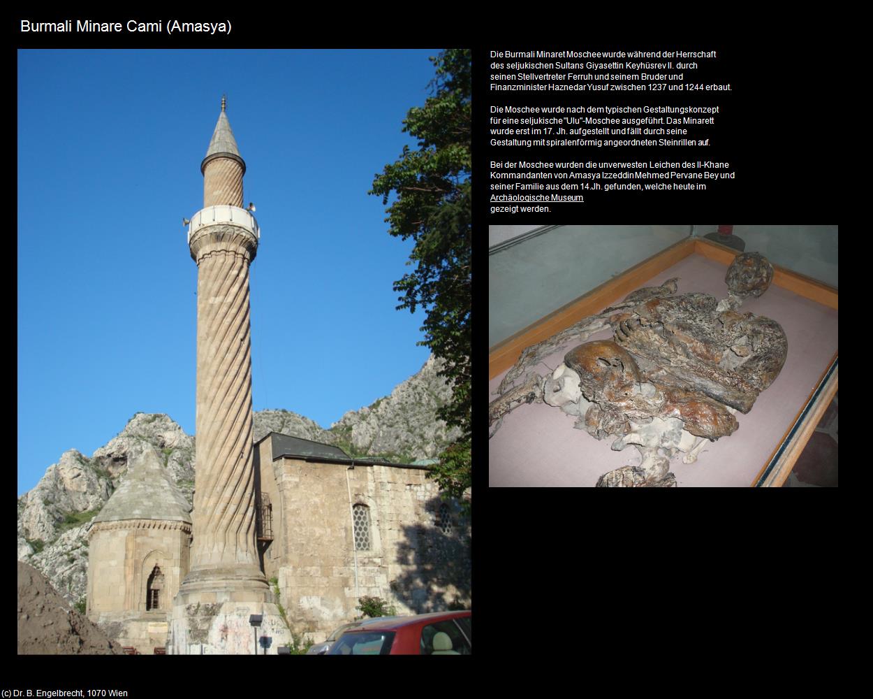 Burmali Minare Cami (Amasya) in TÜRKEI(c)B.Engelbrecht