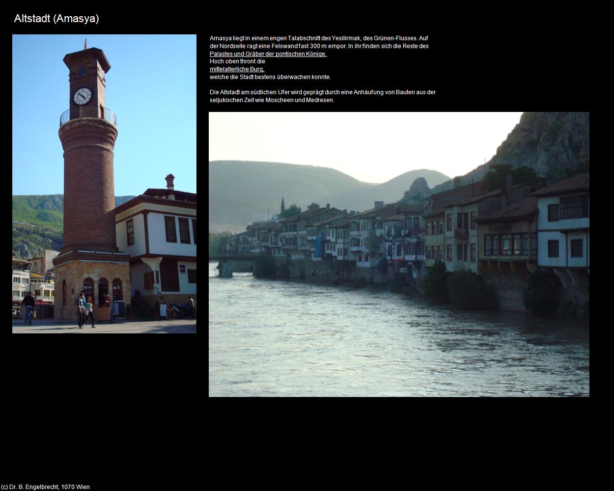 Altstadt (Amasya) in TÜRKEI(c)B.Engelbrecht