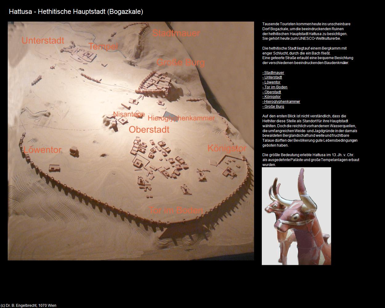 Hattusa - Hethitische Hauptstadt (Bogazkale) in TÜRKEI(c)B.Engelbrecht